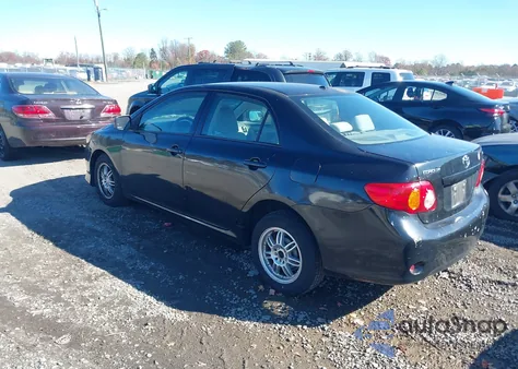2010 Toyota Corolla Le из США, поврежденный, VIN 2T1BU4EE2AC386291
